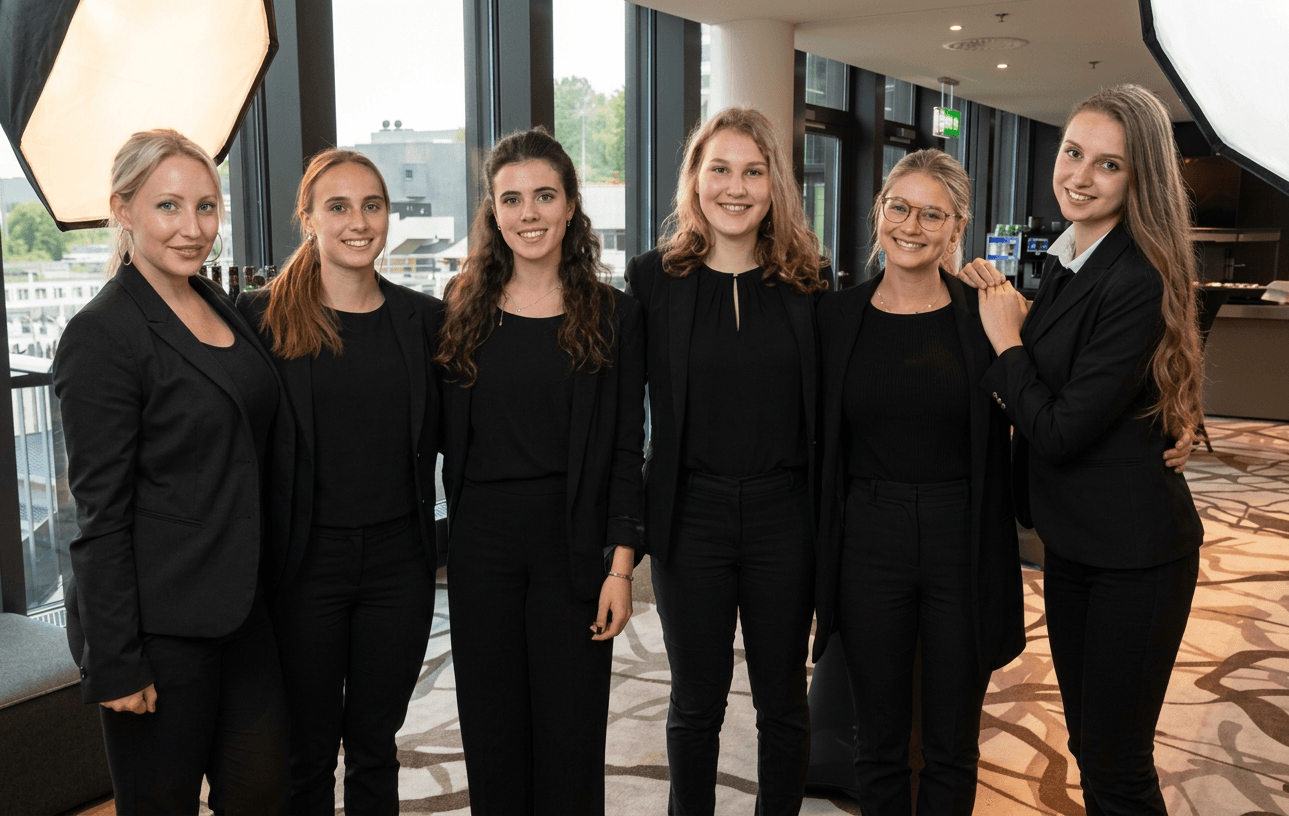 Professionelles Eventpersonal Team